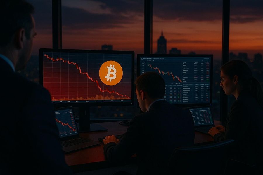 Bitcoin Dips Below $98,000: Analyst Eyes Signal Market Exhaustion